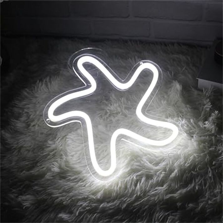 Seestern LED-Neonschild Wohnzimmer Kinderzimmer