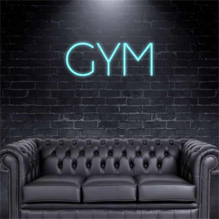 GYM LED-Neonschild für Fitnessstudio und Home Gym