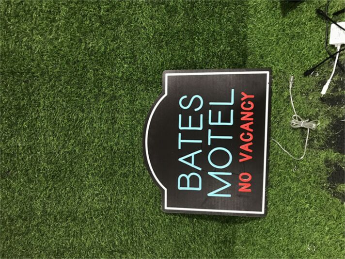 BATES MOTEL NO VACANCY LED-Neonschild für Hotel und Filmdekoration