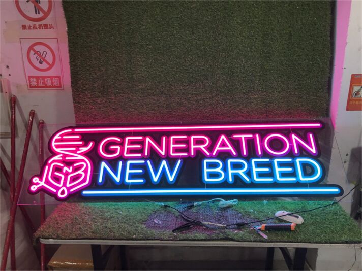 GENERATION NEW BREED LED-Neonschild für Club und Bar