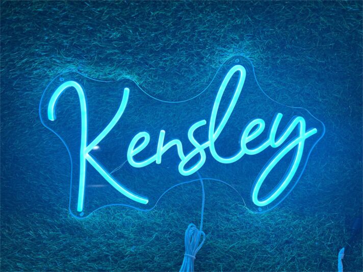 Kensley LED-Neonschild Wohnzimmer Schlafzimmer