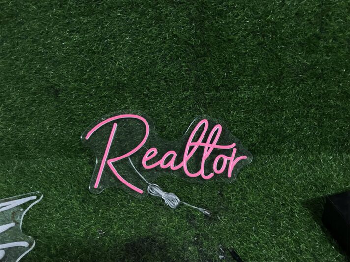 Realtor LED-Neonschild für Immobilienbüro