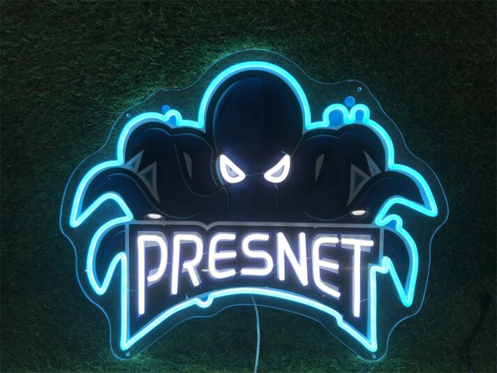 PRESNET LED-Neonschild Gaming Bar