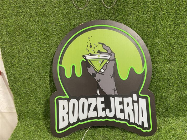 BOOZEJERIA LED-Neonschild für Bar Club