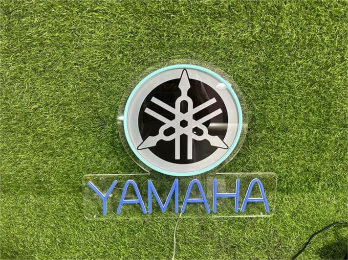 YAMAHA LED-Neonschild Motorradladen Werkstatt
