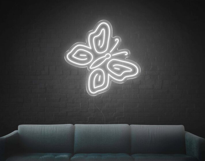Schmetterling LED-Neonschild Wohnzimmer Schlafzimmer