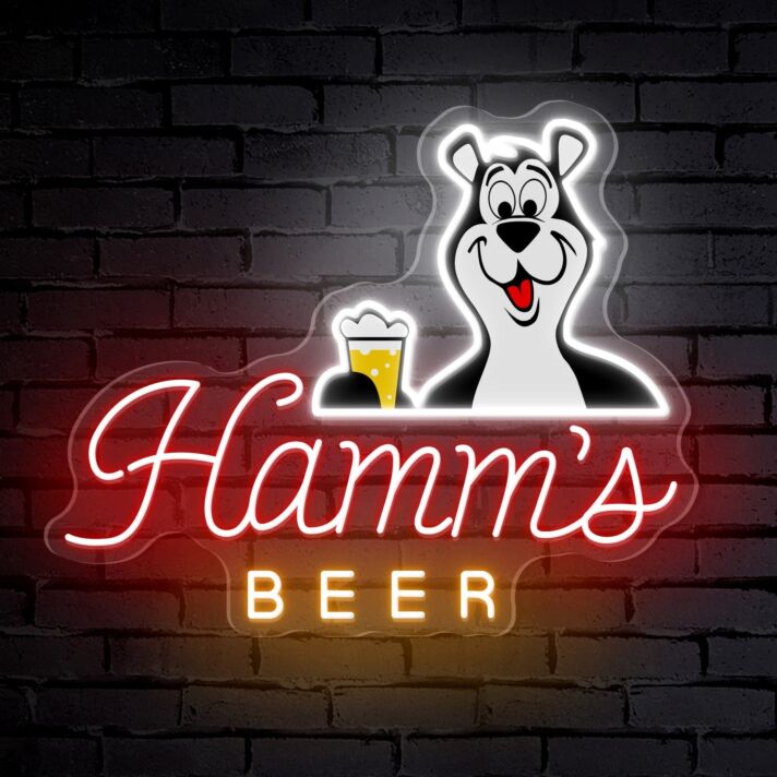 Hamm's BEER LED-Neonschild für Bar Pub
