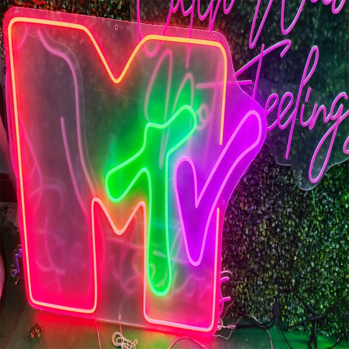 MTV LED-Neonschild für Bar Club