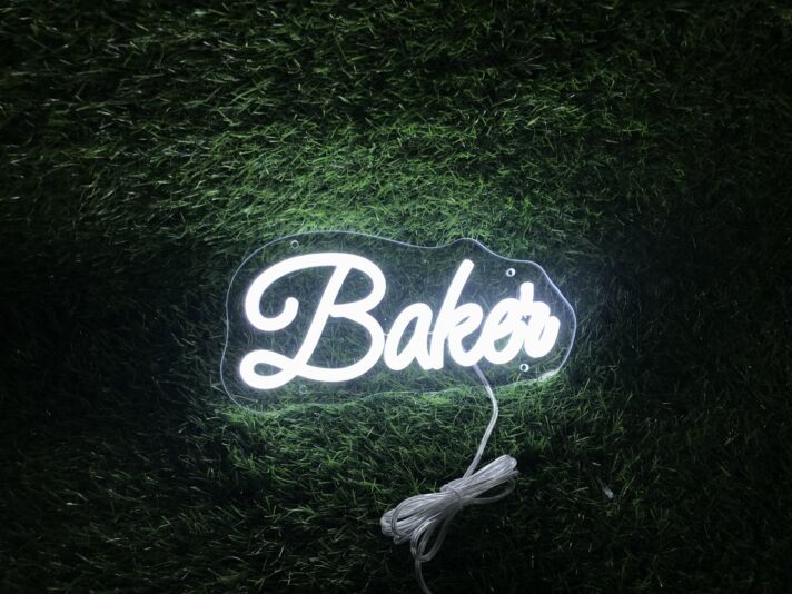 Baker LED-Neonschild für Bäckerei Café
