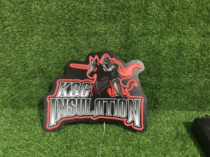 Brighten Up Your Space: K And C Insulation UV Print LED Neon Sign for Home Decor, Office Vibes, and Vibrant Bar Atmospheres.