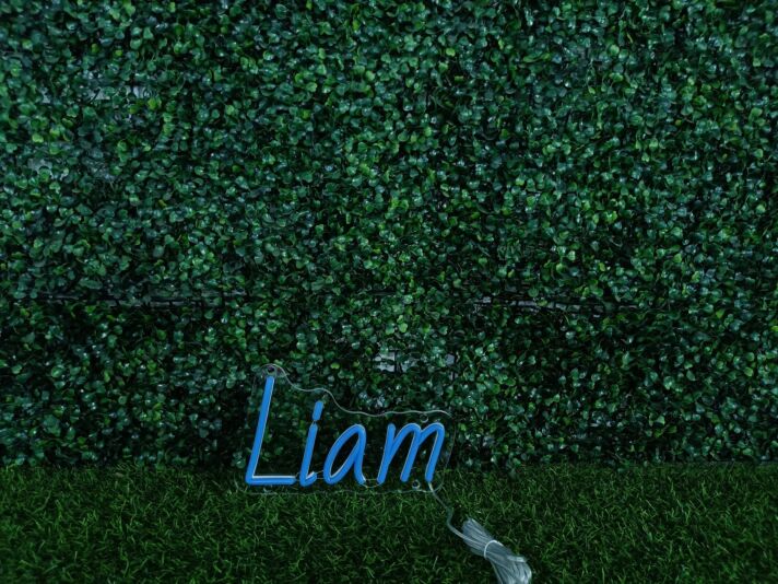 Liam LED-Neonschild für Kinderzimmer Wohnzimmer
