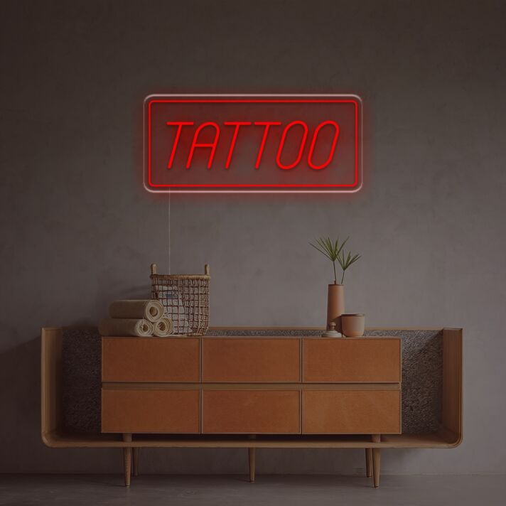 TATTOO LED-Neonschild für Tattoo Studio