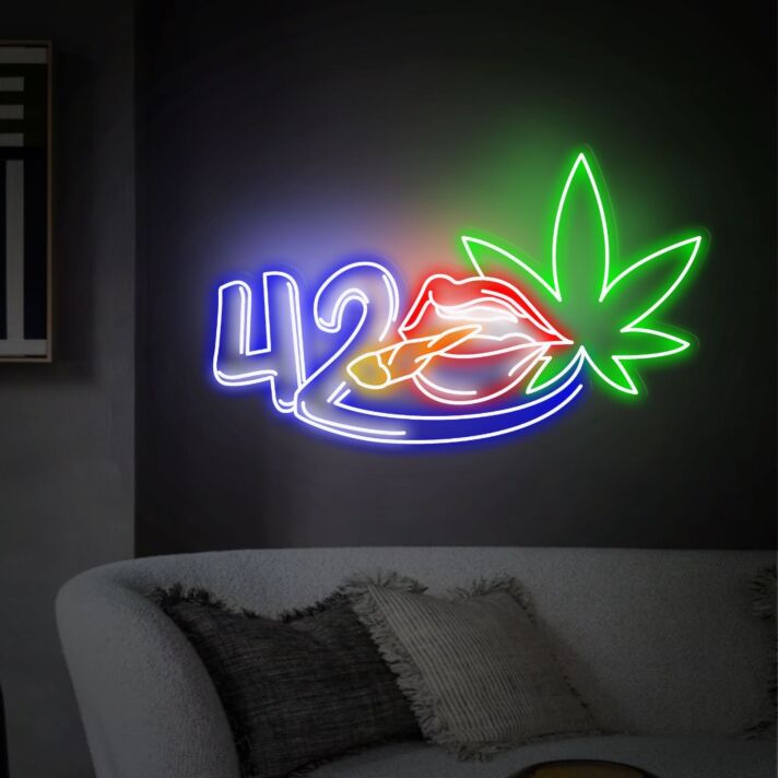 420 LED-Neonschild für Bar Club