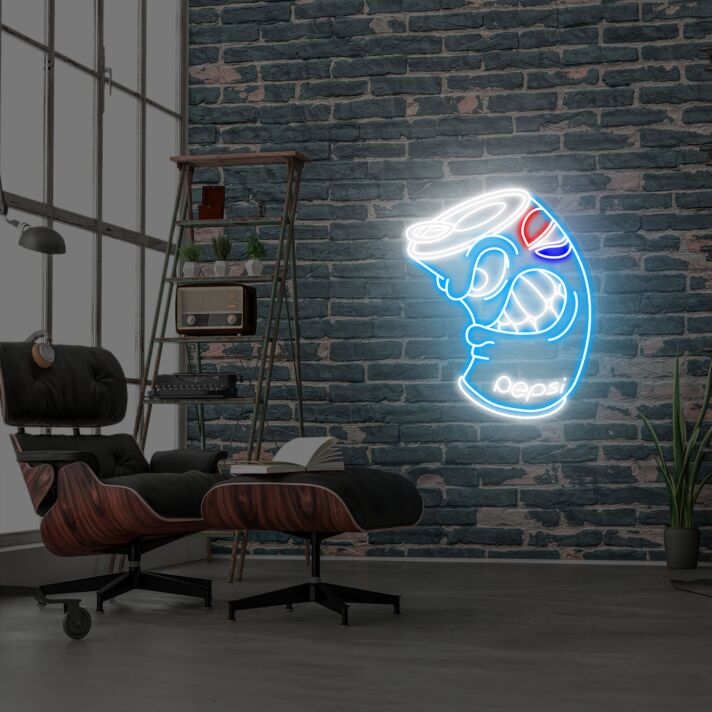 Getränkedose LED Neonschild für Wohnzimmer und Bar