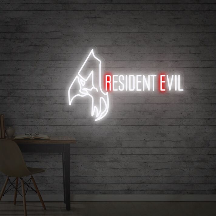 RESIDENT EVIL LED-Neonschild für Gaming Wohnzimmer