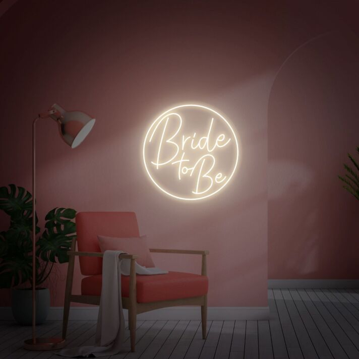 Bride to Be LED-Neonschild für Hochzeit Junggesellinnenabschied