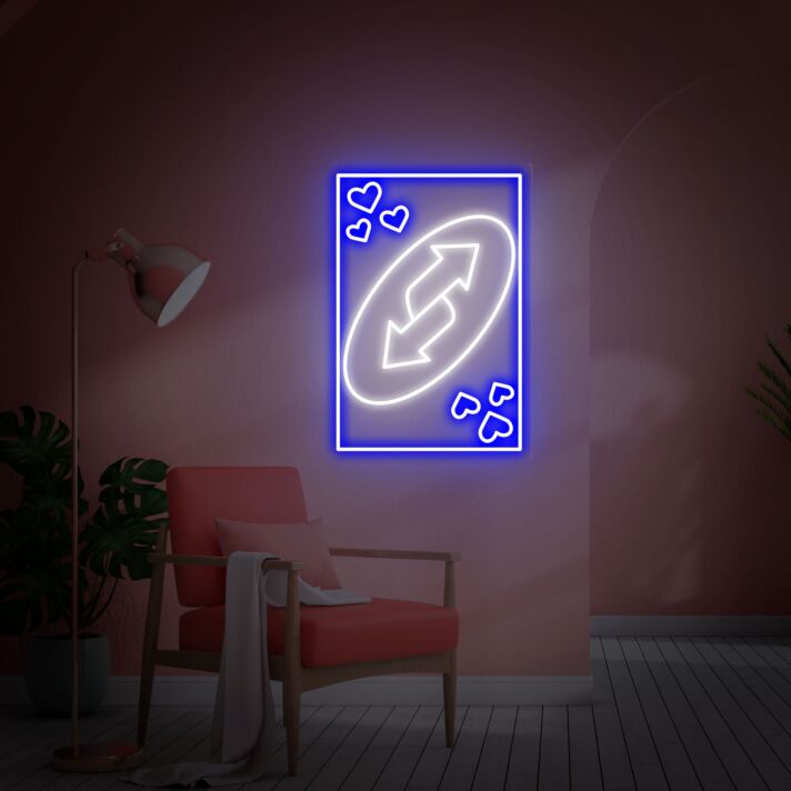 Pfeilsymbol mit Herzen LED-Neonschild Wohnzimmer Schlafzimmer