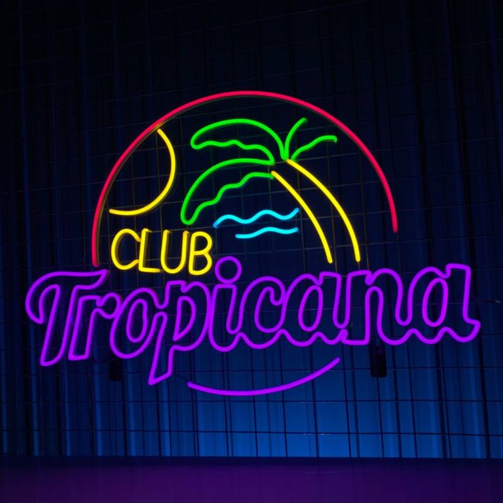 Club Tropicana LED-Neonschild für Bar Club