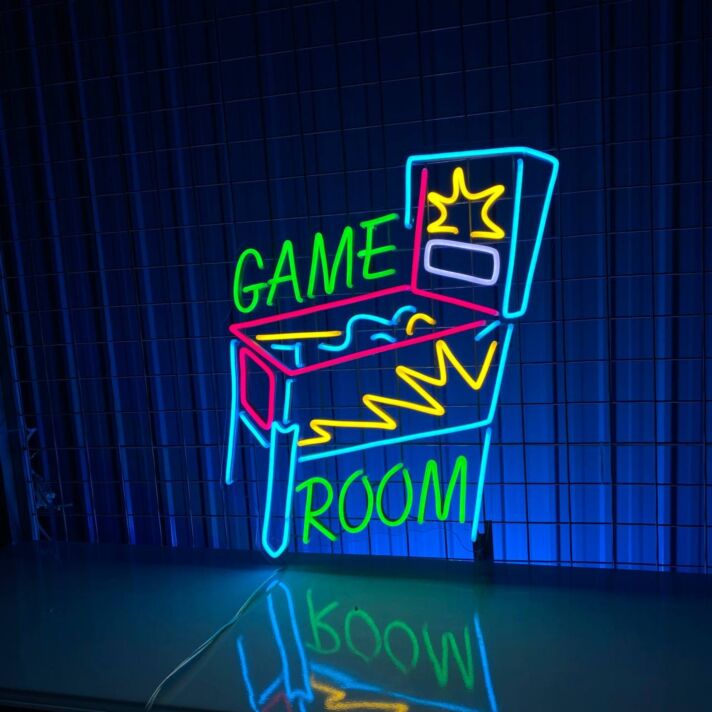 GAME ROOM LED-Neonschild für Spielzimmer