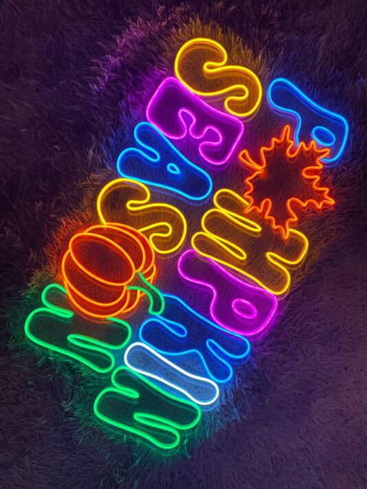 Pumpkin Season LED-Neonschild Wohnzimmer Café