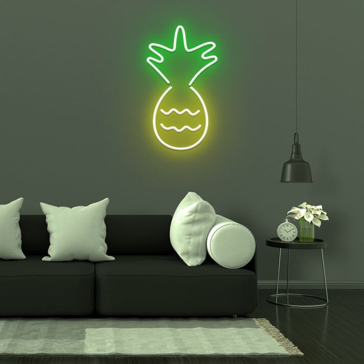 Ananas LED-Neonschild für Wohnzimmer oder Bar
