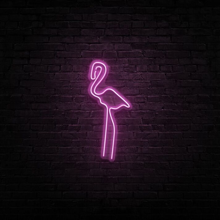 Flamingo LED-Neonschild für Bar und Wohnzimmer