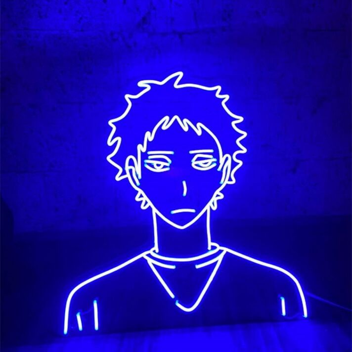 Keiji Akaashi Neon Sign