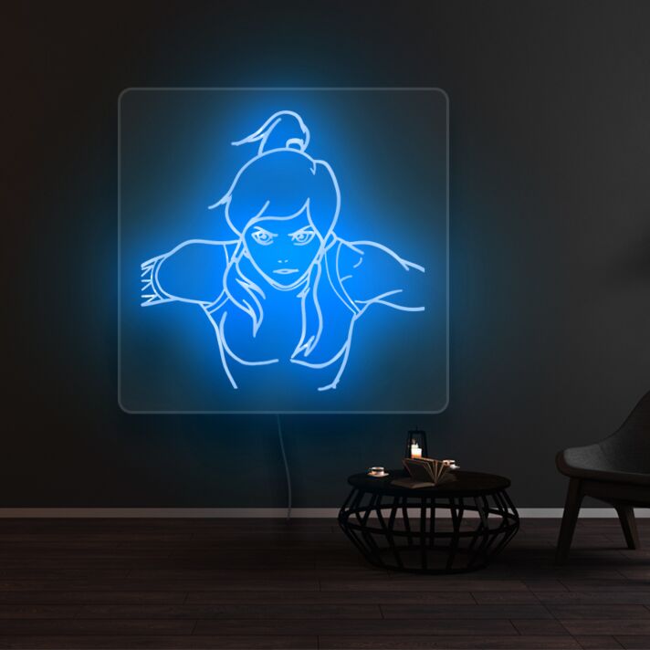 Muskelprotz Silhouette LED-Neonschild für Gamingzimmer und Wohnzimmer