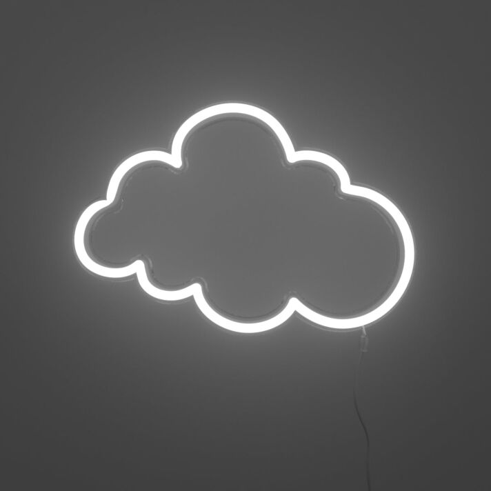 Wolke LED-Neonschild für Kinderzimmer Wohnzimmer