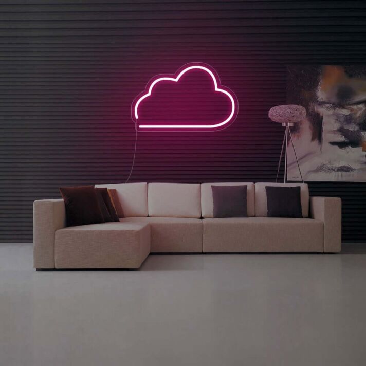 Wolke LED-Neonschild für Wohnzimmer oder Schlafzimmer