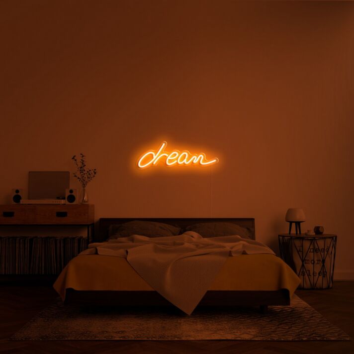 dream LED-Neonschild Schlafzimmer Wohnzimmer