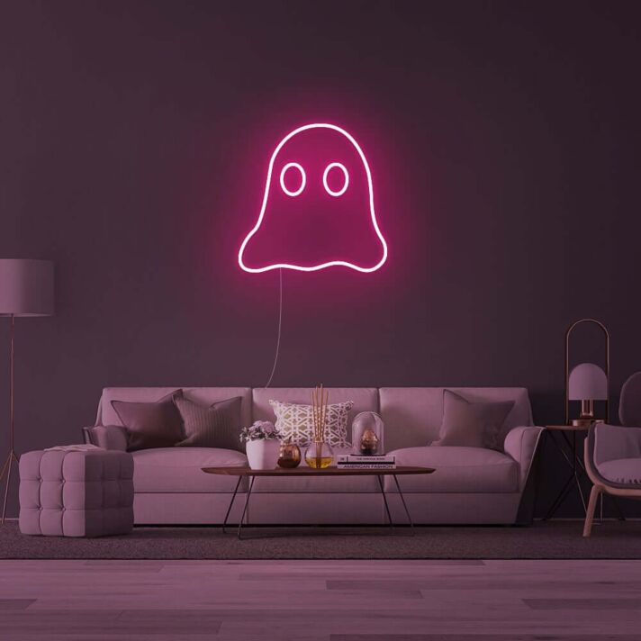 Geist Symbol LED-Neonschild Wohnzimmer Gamingzimmer