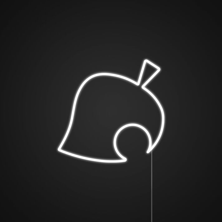 Blatt Symbol LED-Neonschild für Gamingzimmer Wohnzimmer