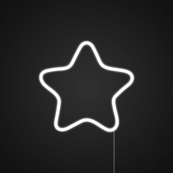 Stern LED-Neonschild Wohnzimmer Kinderzimmer