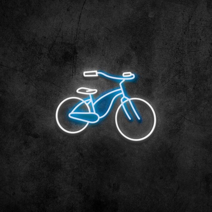 Fahrrad LED-Neonschild für Wohnzimmer und Garage