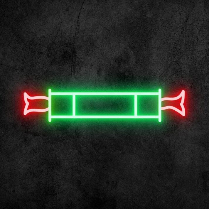 Bonbon mit Verpackung LED-Neonschild für Süßwarenladen