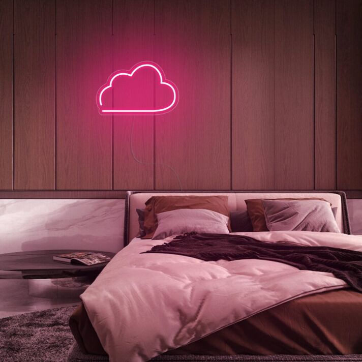 Wolke LED-Neonschild für Schlafzimmer oder Wohnzimmer