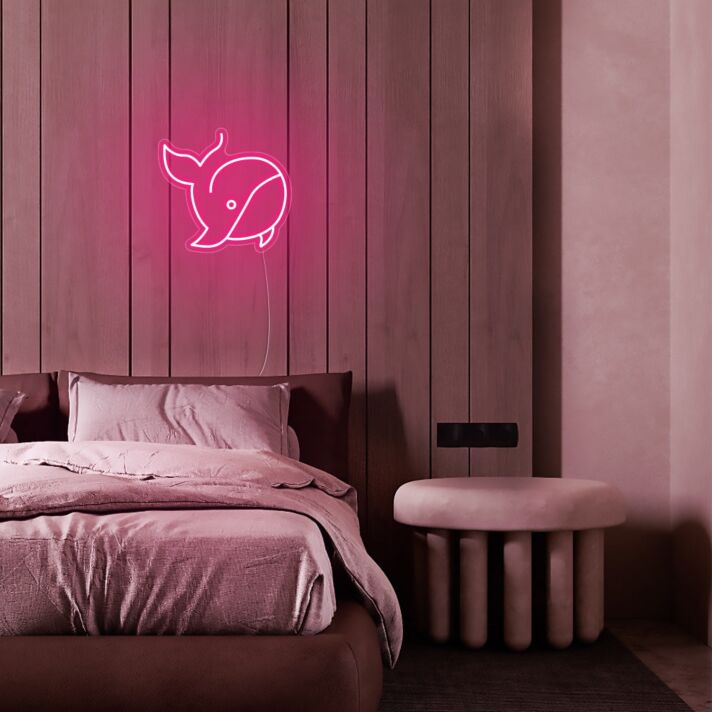 Wal LED-Neonschild für Schlafzimmer Wohnzimmer