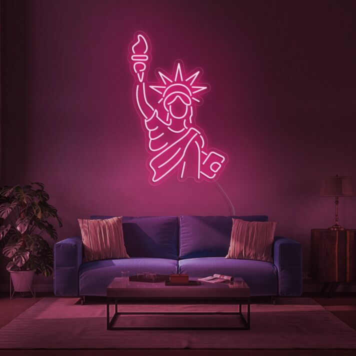 Statue of Liberty LED-Neonschild Wohnzimmer Bar