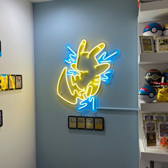 LED Neon Schild Elektrischer Cartoon Charakter Leuchtende Wanddekoration