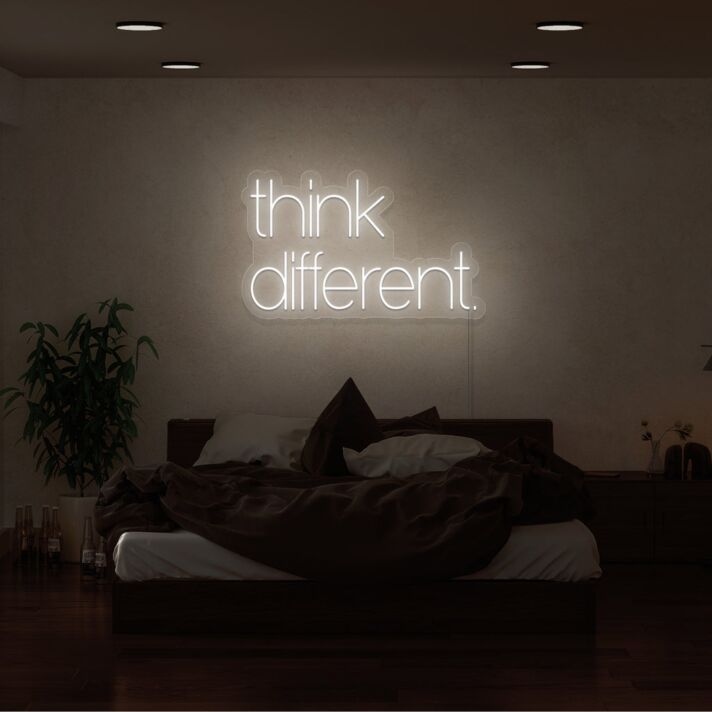 Think Different Neon Sign