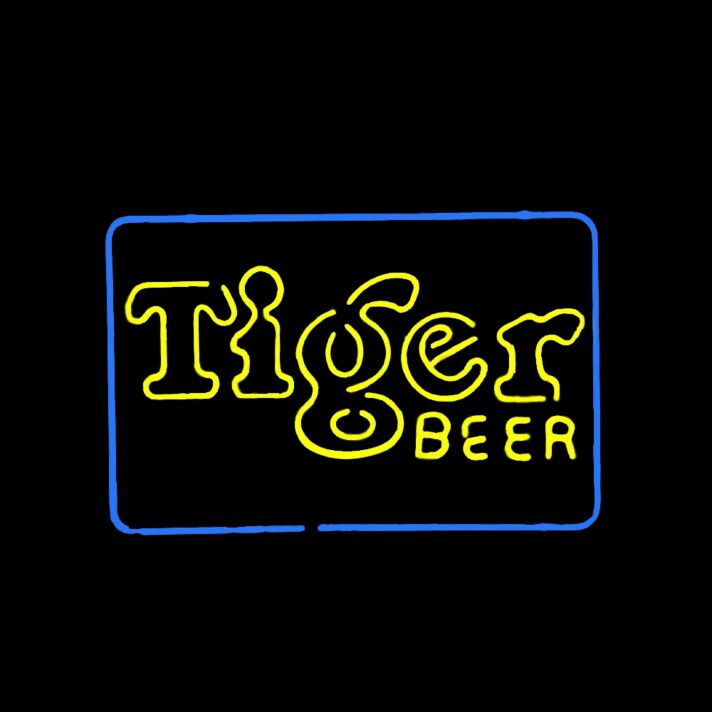 Tiger Beer LED-Neonschild für Bar und Restaurant