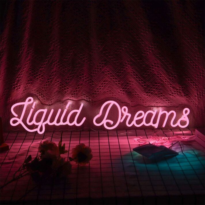 Liquid Dreams LED-Neonschild Bar Club