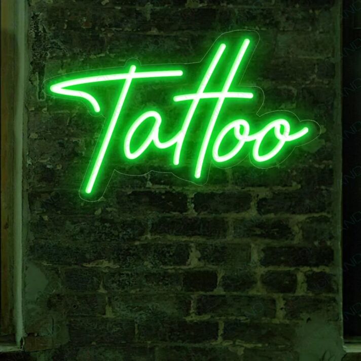 Tattoo LED-Neonschild für Tattoo Studio