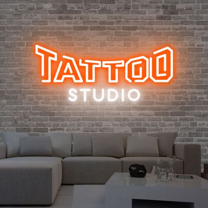 Tattoo Studio LED-Neonschild für Tattoo Shop