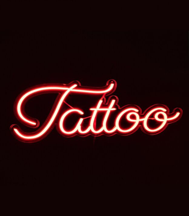 Tattoo LED-Neonschild für Tattoo Studio