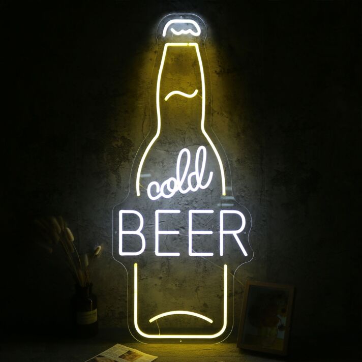 cold BEER LED-Neonschild für Bar und Restaurant
