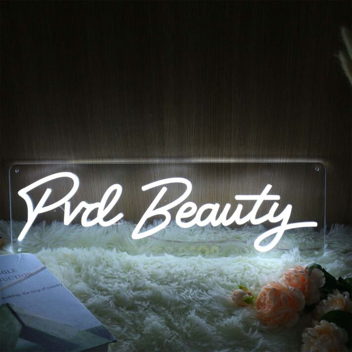 Pvd Beauty LED-Neonschild für Kosmetikstudio und Friseursalon