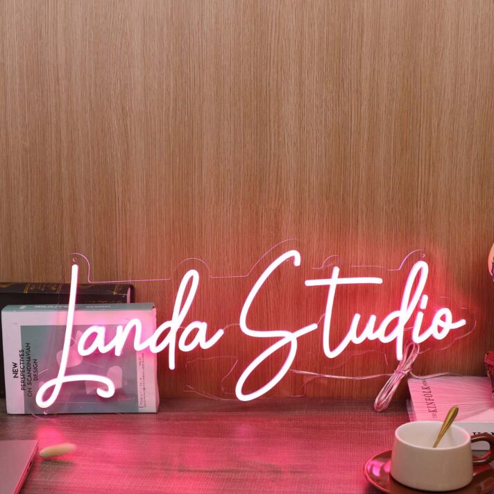 Landa Studio LED-Neonschild für Büro oder Studio