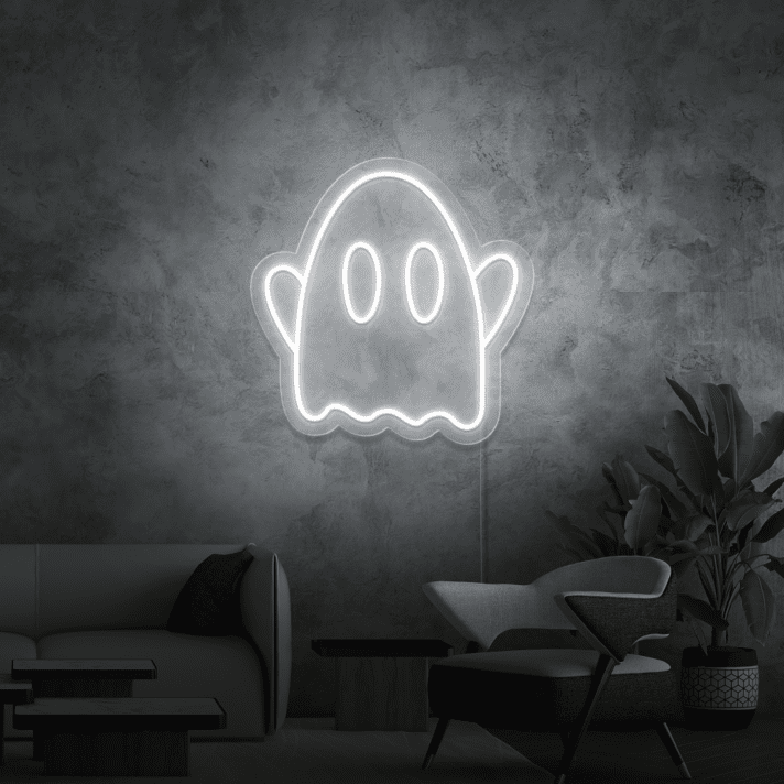 Geist LED-Neonschild Wohnzimmer Gamingzimmer